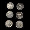 Image 1 : [6] Varied US Nickels ((3) 1867, 1869, 1937, 1993)
