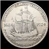 Image 2 : 1924 Huguenot Half Dollar CLOSELY UNCIRCULATED