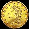 Image 1 : 1836 $2.5 Gold Quarter Eagle NEARLY UNCIRCULATED