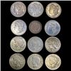 Image 1 : [12] Varied SILV Coinage [1876, [2] 1880-O, [2] 18