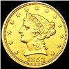 Image 1 : 1853 $2.5 Gold Quarter Eagle CLOSELY UNCIRCULATED