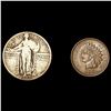 Image 1 : [2] Varied US Coinage (1927-S, 1901) UNCIRCULATED