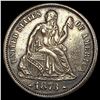 Image 1 : 1873 Arrows Seated Liberty Dime CLOSELY UNCIRCULAT