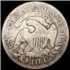 Image 2 : 1820 Capped Bust Dime NICELY CIRCULATED