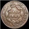Image 2 : 1828 Classic Head Half Cent NICELY CIRCULATED