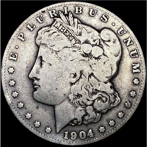 1904-S Morgan Silver Dollar NICELY CIRCULATED