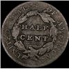 Image 2 : 1829 Classic Head Half Cent NICELY CIRCULATED