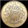 Image 1 : 1866 Rays Shield Nickel CLOSELY UNCIRCULATED
