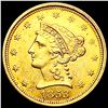 Image 1 : 1853 $2.5 Gold Quarter Eagle UNCIRCULATED