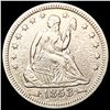 Image 1 : 1853 A+R Seated Liberty Quarter CLOSELY UNCIRCULAT