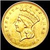 Image 1 : 1857 Rare Gold Dollar CLOSELY UNCIRCULATED