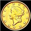Image 1 : 1853 Rare Gold Dollar CLOSELY UNCIRCULATED