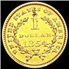Image 2 : 1854 Rare Gold Dollar UNCIRCULATED