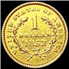 Image 2 : 1853 Rare Gold Dollar CLOSELY UNCIRCULATED