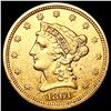 Image 1 : 1861 $2.5 Gold Quarter Eagle CLOSELY UNCIRCULATED