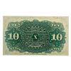 Image 2 : 1863 10C Fractional Currency Note