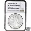 Image 1 : 2023-W Silver Eagle NGC PF70 Ultra Cameo