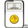 Image 1 : 1859 $10 Gold Eagle NGC AU58