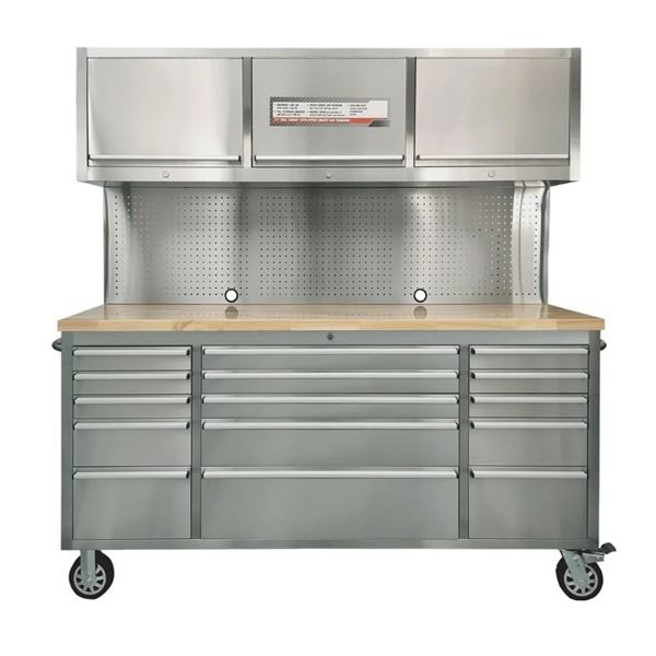 TMG-WBC72S WORKBENCH CABINET WITH PEGBOARD 72"