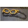 Image 1 : LIFTING CHAIN SLING W. 2 HOOP RINGS 18,100 LBS CAP