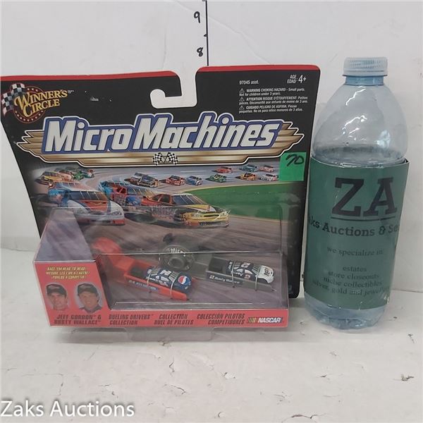 Micro Machine | Winners Circle |Jeff Gordon & Rusty Wallace | Dueling Drivers Collection