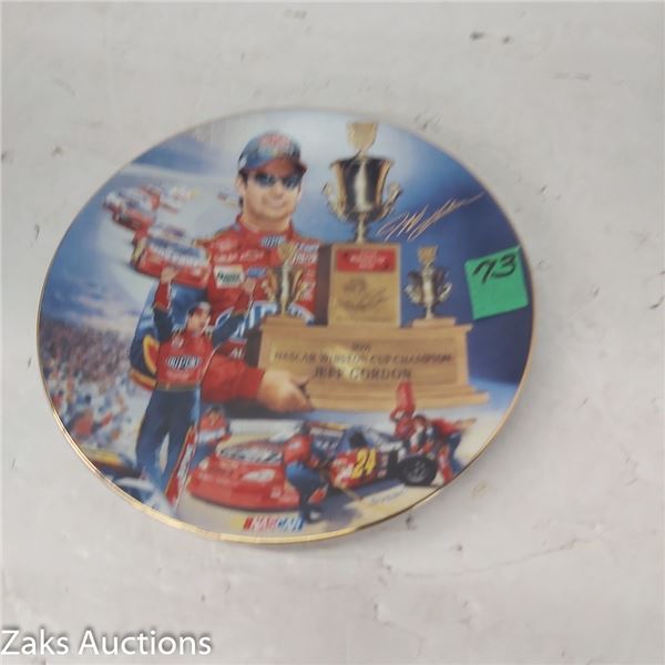 2002 JG Motorsports | 4-Ever A Champion | Numbered Jeff Gordon Plate | Only 95 Fired