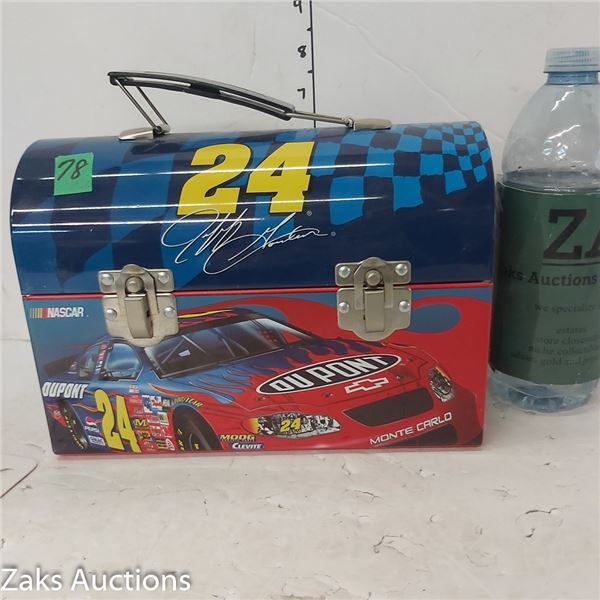 24 | Jeff Gordon | Nascar | Monte Carlo | Metal Lunch Box
