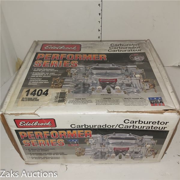 Edelbrock 4 Barrel 350 | Performance Carburetor | Box May Be Mismatched | As Is