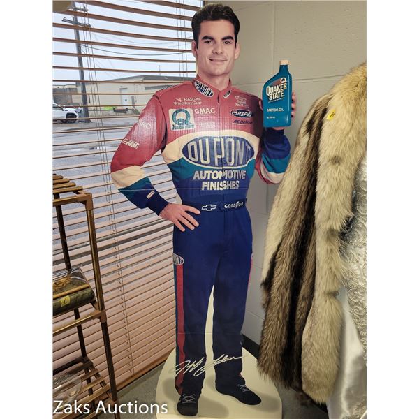 Jeff Gordon | Du Pont | Full Size Cardboard Cutout | Quaker State