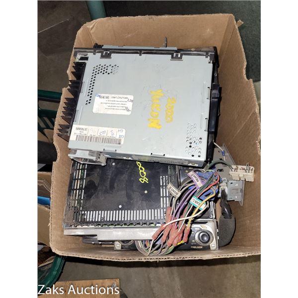 Box Full of OEM | Aftermarket | Car Stereos