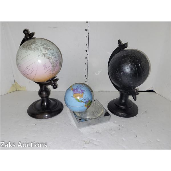 Estate | Lot of 3 Globes