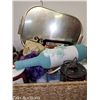 Image 10 : Estate | Sea Grass Basket with Various Items