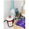Image 8 : Estate | Sea Grass Basket with Various Items