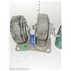 Image 2 : Lot of 2 Large Caster Wheels