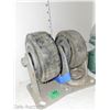 Image 3 : Lot of 2 Large Caster Wheels