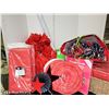 Image 9 : Red Lot of Party Decorations (New)