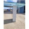 Image 6 : Estate Contemporary Marble Base Glass Kitchen Table