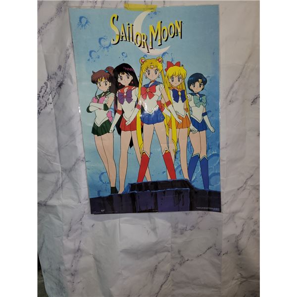 Vintage Sailor Moon Poster