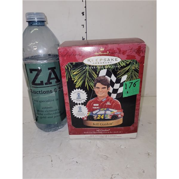 Jeff Gordon | Hallmark | Keepsake Decoration & Trading Card | Stock Car Campion