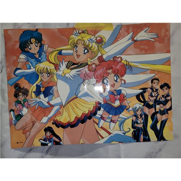 Vintage Sailor Moon Poster