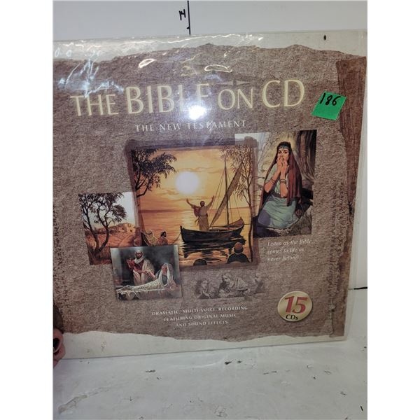 New | Sealed | The Bible on CD