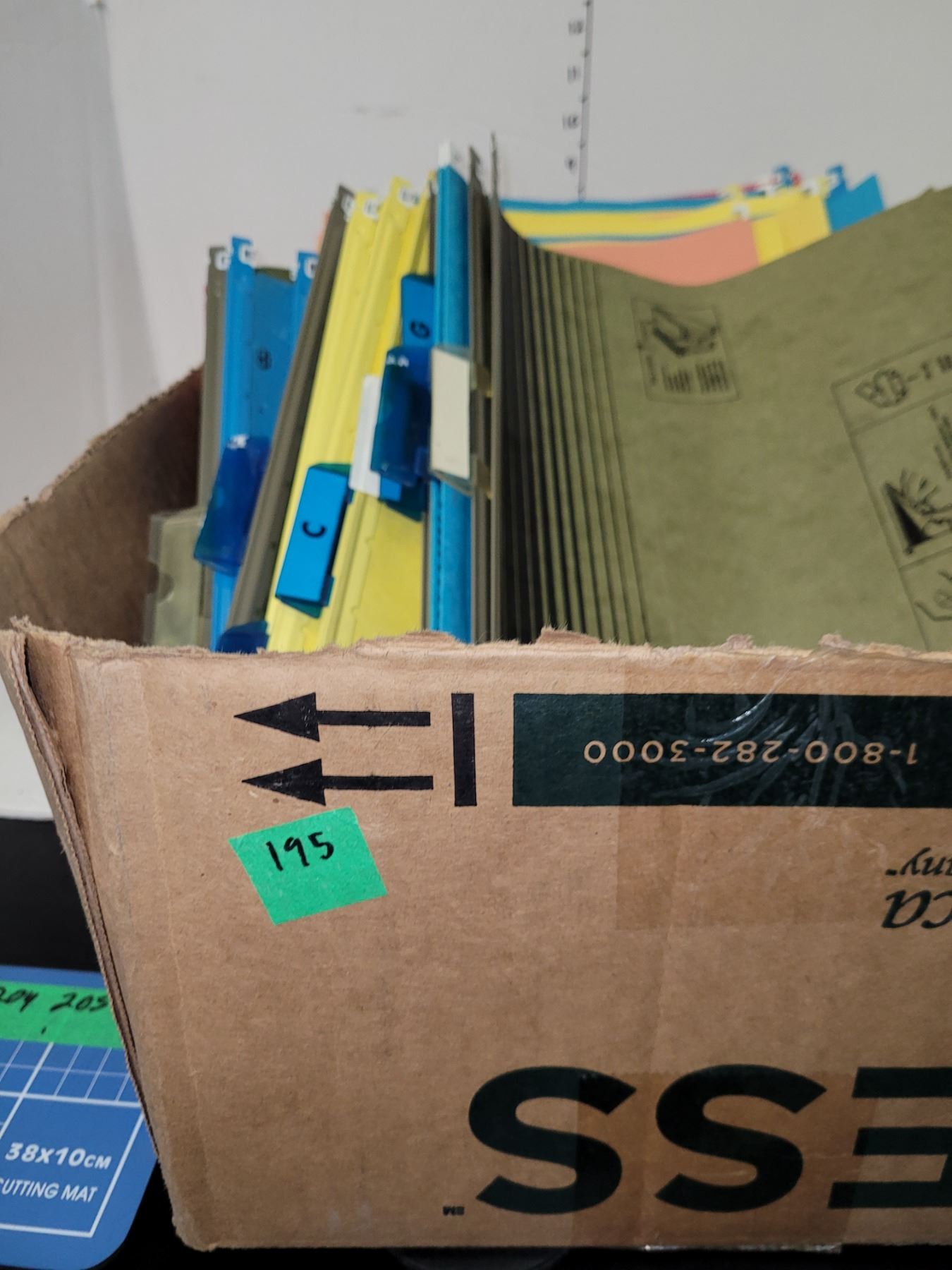 Box with Legal | Letter Hinged File Hangers