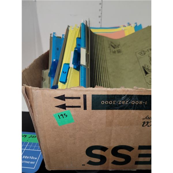 Box with Legal | Letter Hinged File Hangers