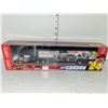 Image 1 : Black | National Guard | Jeff Gordon 24 | Trailer Rig | Winners Circle | 1:64 Scale