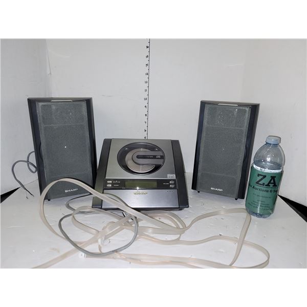 Sharp | Energy | Stereo System | CD | AM/FM | Speakers | Antennae