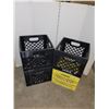 Image 1 : Lot of 4 Milk Crates
