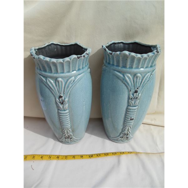 Pair of Ceramic Vases