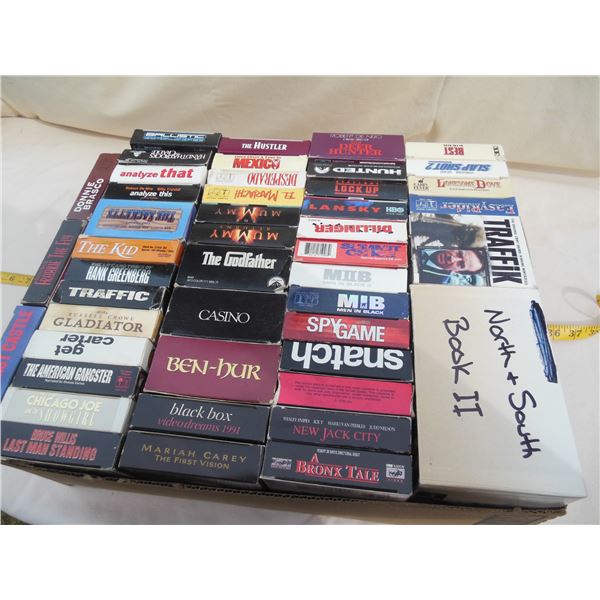 Box of Various VHS Tapes – Box B