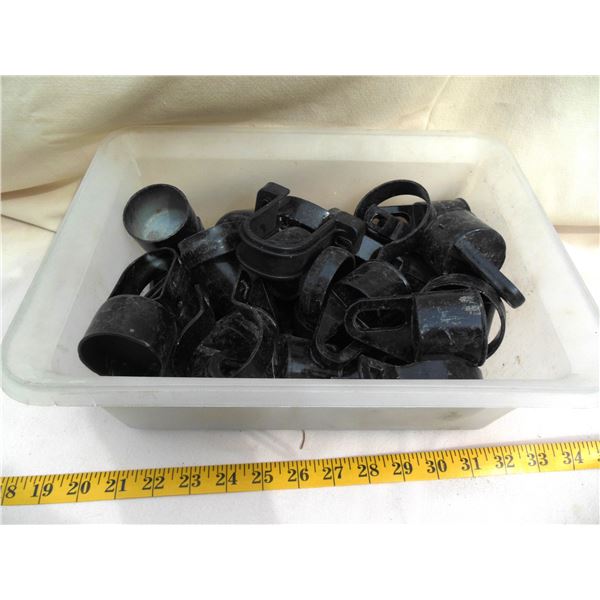 Lot of Chain Link Fence Caps