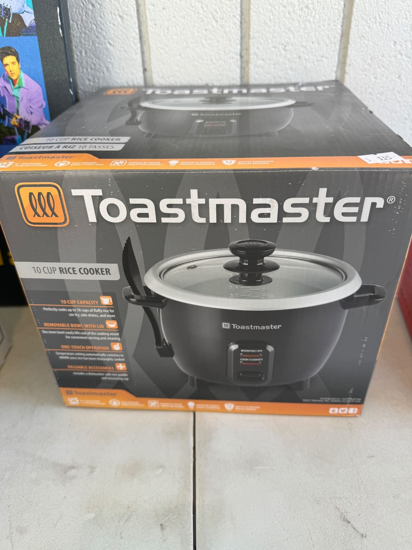 Toastmaster10cup rice cooker